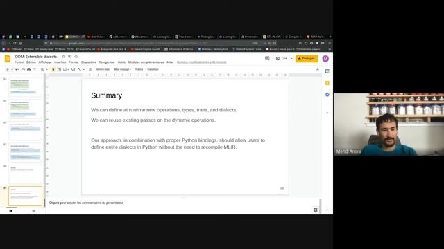 MLIR Open Meeting 2021-06-17: Defining operations, types, attributes, and dialects at runtime смотреть онлайн