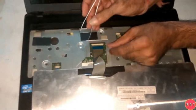 Asus X54, X54C, X54H, X54L,X54B, X54C,X54H,X54HR disassemble and replace keyboard смотреть онлайн