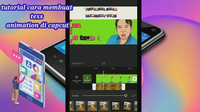 Tutorial cara membuat text animation di android смотреть онлайн
