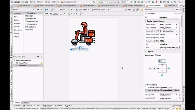 AndroidAcademy - Design UI Login Menggunakan ConstraintLayout di Android Studio смотреть онлайн