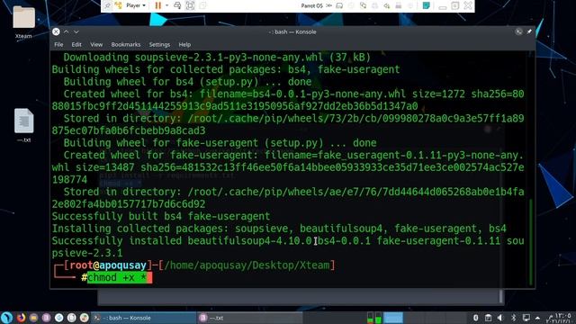 Parrot Os Xteam смотреть онлайн
