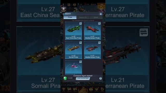 [Battle Warship Naval Empire]: How to use Command Agent to kill pirates #battlewarship #autokill смотреть онлайн