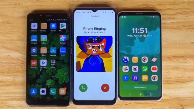 Xiaomi RN5+LG V30+Realme C31 (custom Dialer),incoming call смотреть онлайн