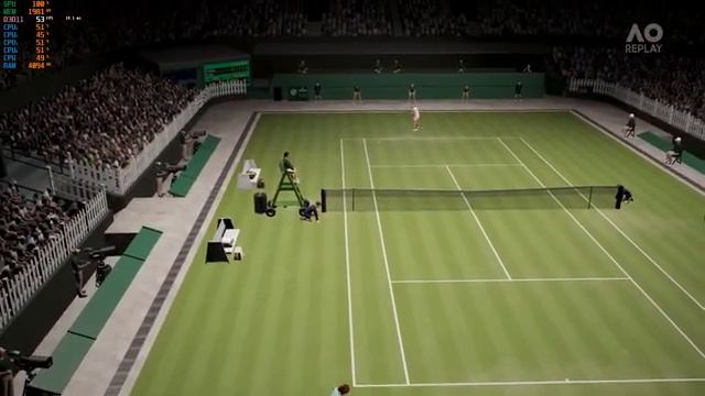AO International Tennis on GTX 760 | Q9550 @3.4GHz | 8GB RAM - Benchmark, testing and some gameplay смотреть онлайн