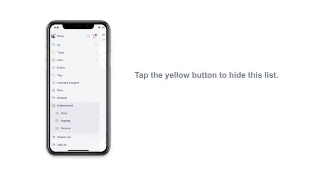 TickTick - Hide 'All Tasks' under a folder смотреть онлайн