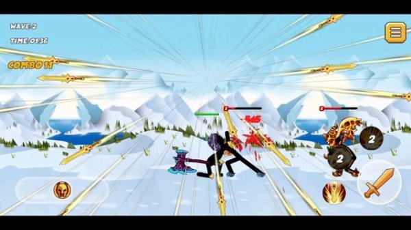 Stickman Legacy Giant War #8 - BOSS - Android Gameplay