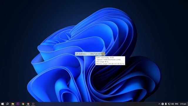 Show INTERNET SPEED on Taskbar Windows 11/10 (EASY) смотреть онлайн