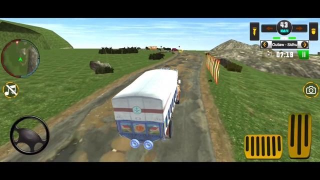Indian truck simulator 3d gameplay |indian truck game android |Gameplay| Ts Game Fun смотреть онлайн