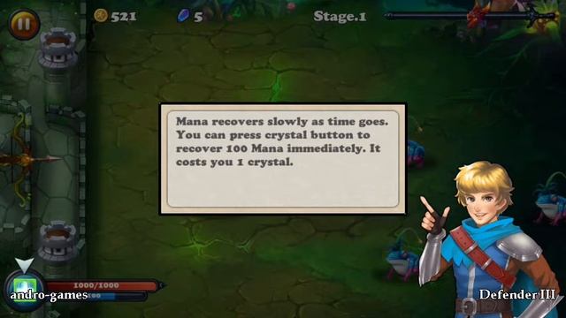 Defender III (by DroidHen) - action game for android and iOS - gameplay. смотреть онлайн