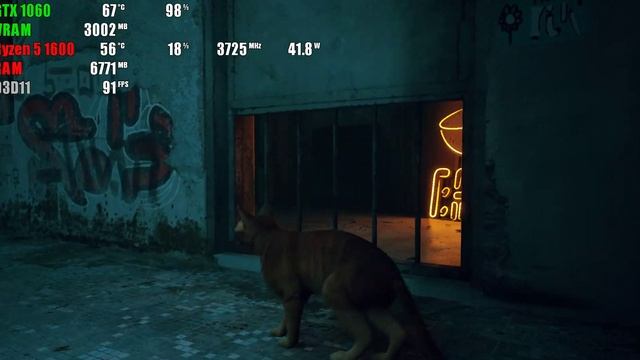 Stray - AMD Ryzen 5 1600 & GTX 1060 смотреть онлайн