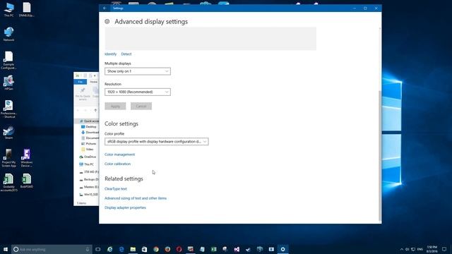 Windows 10 - Advanced Text Sizing And Color Management смотреть онлайн