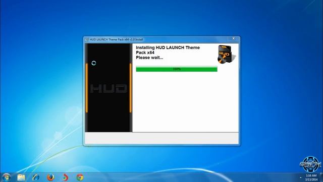 Windows 7 Premium theme HUD LAUNCH смотреть онлайн