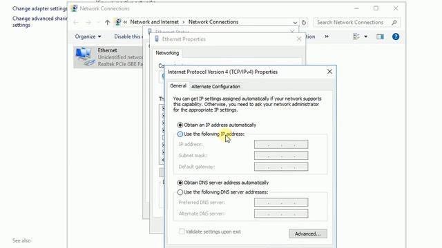 How To Set IP Address Using Difference Way In Windows Server 2016 смотреть онлайн