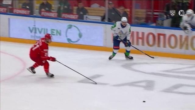 Спартак - Салават Юлаев. 1 - 2 Салават ответил за пропуск