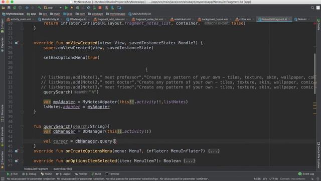 76- Android Note App|| retrive data from SQLite- بحث عن سجل смотреть онлайн