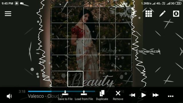 Awesome avee music player template 63 Visualizer Download | Avee player tutorial | TECH SIVA TAMIL смотреть онлайн