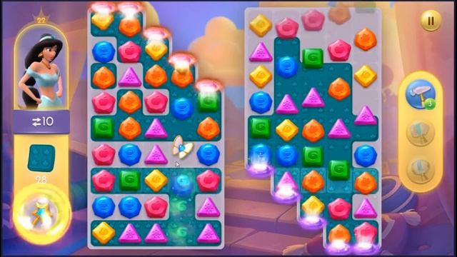 Disney Princess Majestic Quest Level 22 - NO BOOSTERS + FULL STORY 👸 | SKILLGAMING ✔️ смотреть онлайн