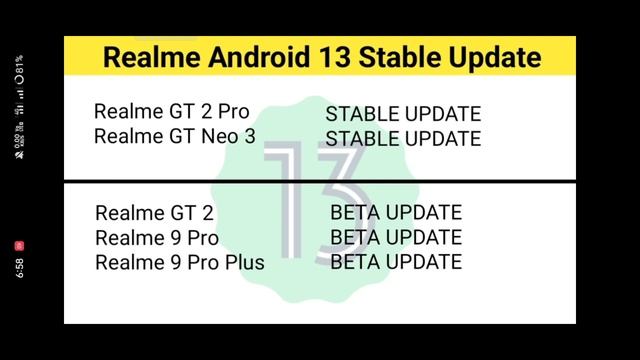 New Realme UI 4.0 Update Android 13, Realme UI 3.0 Android 13 Update Full Update list November 2022 смотреть онлайн