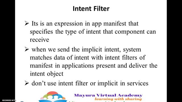Introduction to Intents and Intent Filters смотреть онлайн