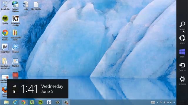 Tour of Windows 8 desktop. смотреть онлайн