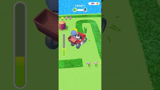 🌿 Grass Mower 🌿 GAMEPLAY Levels 1-6 (Android, iOS) смотреть онлайн
