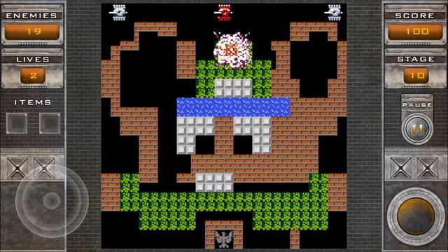 Battle City iPhone and iOS Game - Brick City: Tank Warfare смотреть онлайн