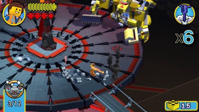The LEGO Movie Videogame (PS Vita) Walkthrough - The Cube Ship (Final Boss) смотреть онлайн