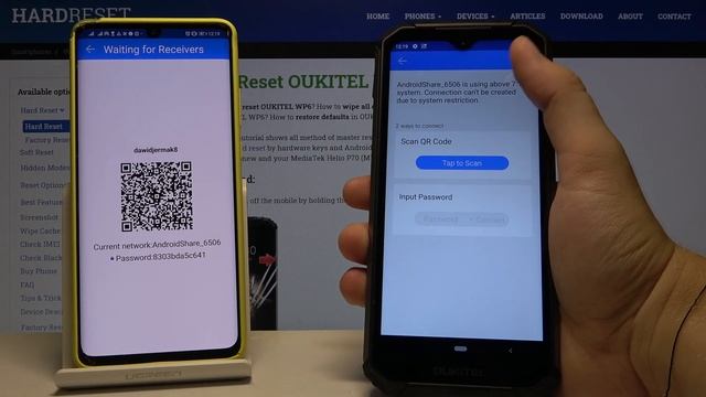 How to Transfer Data from Android Phone to Oukitel WP6 смотреть онлайн