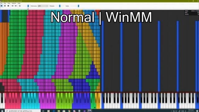 [BlackMIDI] WinMM Comparison 2 - OmniMIDI WinMM Patch test смотреть онлайн