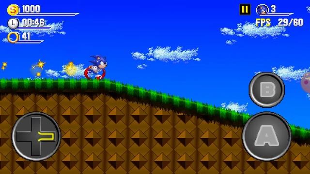 Sonic J fan game Android смотреть онлайн