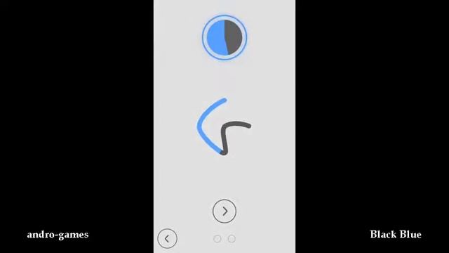 Black Blue (by Wonderkid Development) - puzzle game for android and iOS - gameplay. смотреть онлайн