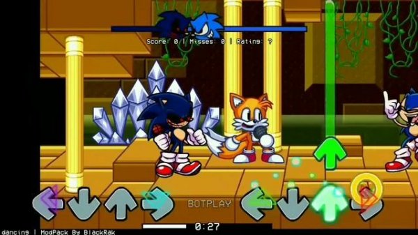 Dancing Meme Android port (Classic Sonic and Tails) Pipe Bomb | Friday Night Funkin'