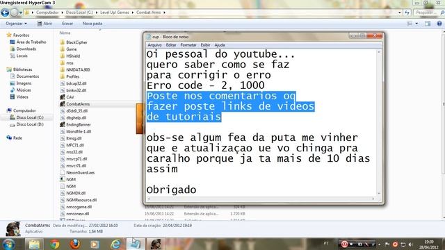 Como resolver o Erro code -2, 10060 смотреть онлайн