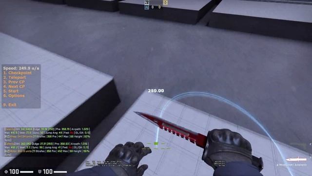 CSGO KZ - 294.14 Longjump, 350 Bhop, 290 Block смотреть онлайн