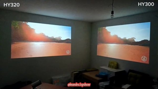 Projetor HY300 ou HY320 qual projetor comprar !?
