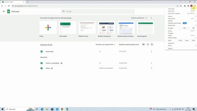 Google Sheets-01 Jak zrobić skrót na pulpicie systemu Windows? смотреть онлайн