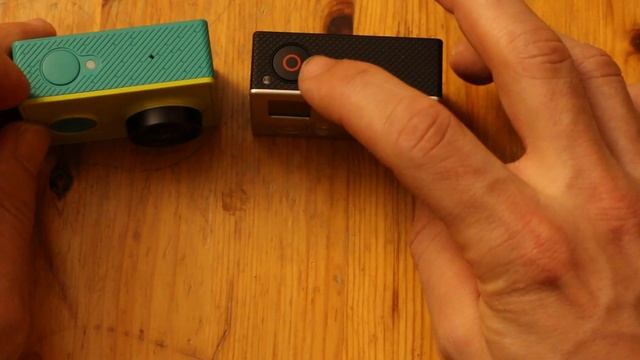 Xiaoyi Action Camera / Gopro Hero3+ comparison смотреть онлайн