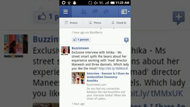 New Facebook for Android updated speedier UI смотреть онлайн