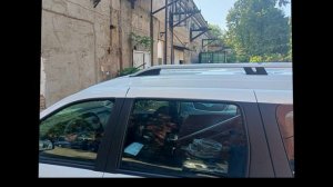 Установка рейлингов  и багажника на Лада Ларгус