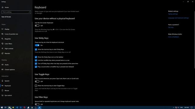 Belajar Windows 10 Sticky Keys Bagian 2 - Settings Sticky Keys смотреть онлайн