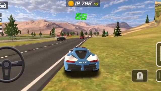 Police Dift Car Driving Simulator - Crazy Lion Vs Wild Panda Fighting - Android gameplay смотреть онлайн