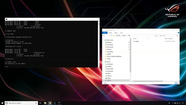 Windows Command Line Tutorial смотреть онлайн