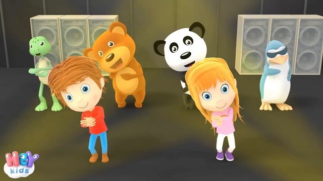 Las Ruedas del Autobús 🚌 Canciones infantiles en Español - HeyKids смотреть онлайн