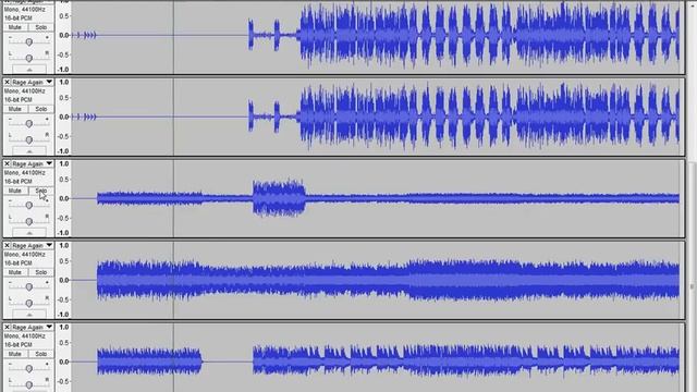 Tutorial: Mixing and Editing Multi-track OGG (.mogg) files with Audacity v1.3.14 смотреть онлайн