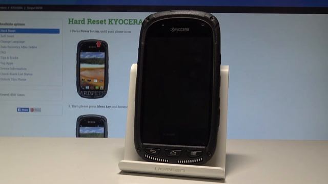 How To Boot Into Recovery Mode In KYOCERA Torque |HardReset.info
