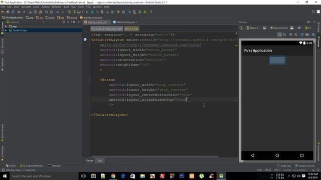 Android App Development Tutorial 14: More on Relative Layouts смотреть онлайн