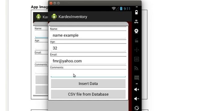 Data Capture Android DataBase Export DATA to CSV file. смотреть онлайн