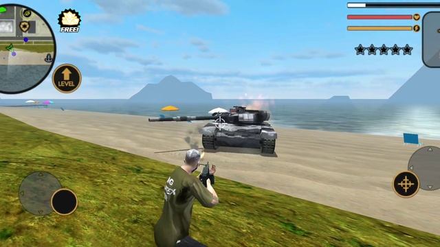 Real Gangster Crime 2 (Real Hero Fight Car Robot) Army Tank Attack Real Hero - Android Gameplay HD смотреть онлайн