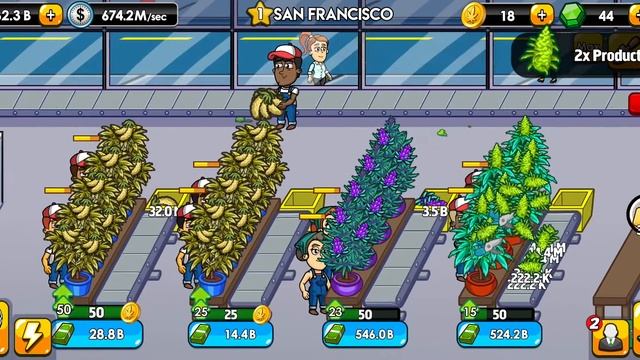 Weed Inc: Idle Tycoon Android Gameplay #2 смотреть онлайн