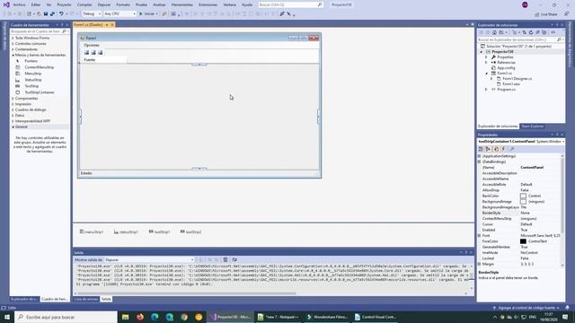 Curso de C#: Control Visual ContainerToolStrip (Windows Forms) смотреть онлайн